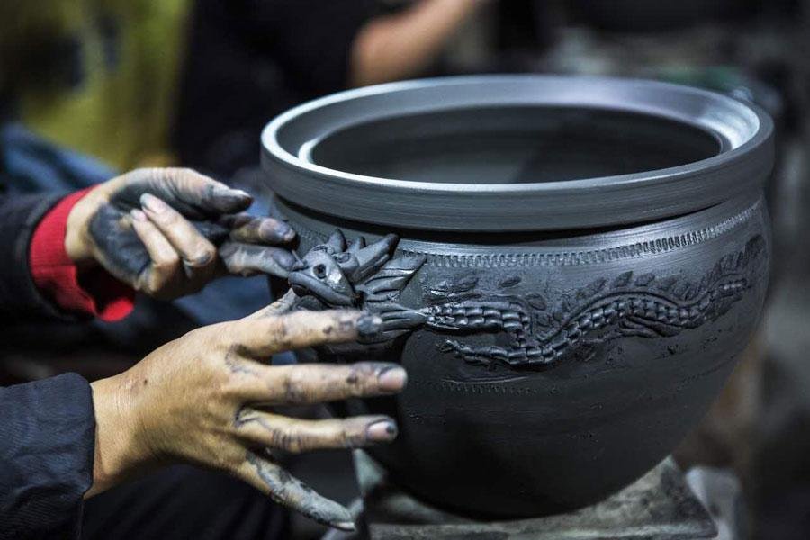 Nizamabad Black Clay Pottery